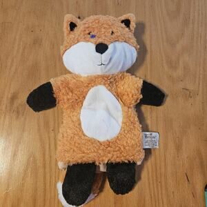 Nat & Jules Favian Fox Hand Puppet Small Orange Plush Stuffed Animal Toy